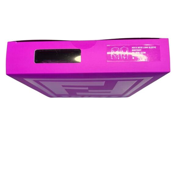 FENDI x SKIMS Mock Neck Long Sleeve Bodysuit - Picture 5 of 11